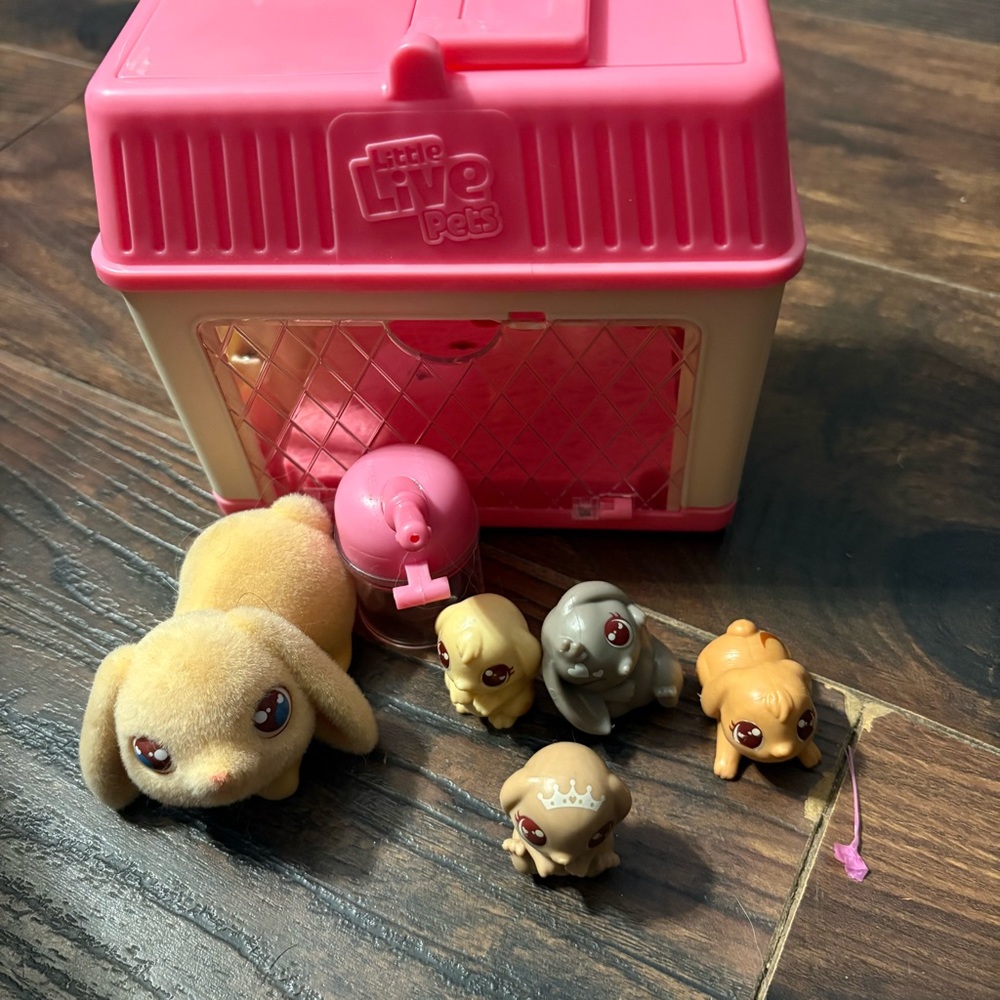 Pink and Brown Playset